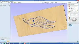 Bit Map import for beginners using Vcarve or Using and image to make a sign. Part 4