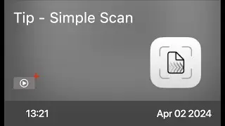 Tip - Simple Scan - Preview