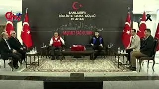 Valimiz Salih Ayhan, Kanal Urfa, TV63, Edessa ve Güneydoğu TV Ortak Yayınında..