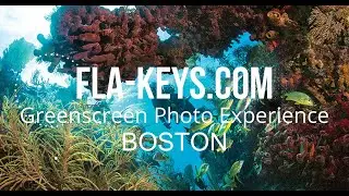 Boston Green Screen Photo Booth at the Travel and Adventure Show