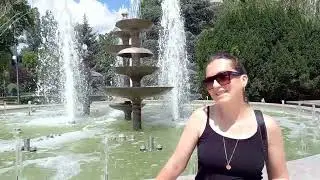 Фонтаны ДКП и площадь Куйбышева Симферополя 15.06.22