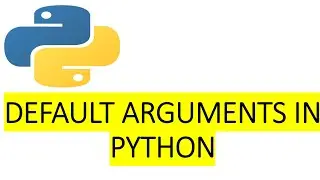 Default  arguments in python