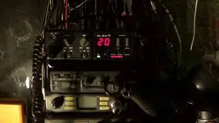 Тестирование CB Радиостанцыя ALAN 19.Автомобильная.