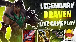 'YOU ARE LEGENDARY' DRAVEN! - Wild Rift HellsDevil Plus Gameplay