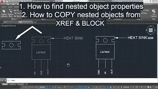 200 (EXPRESS TOOL)_BLOCK_LIST XREF/BLOCK PROPERTIES (XLIST) & COPY NESTED OBJECTS OPTIONS (NCOPY)