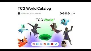 TCG world metaverse is coming! Live, Play, Earn!