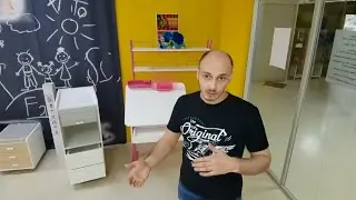 Растущая парта трансформер для школьника Астек Твин-2 полноценное рабочее место на 10 лет