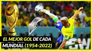 The BEST GOAL of each WORLD CUP (1954-2022) ⚽🏆