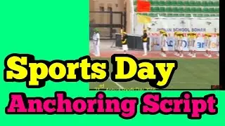 Sports day anchoring