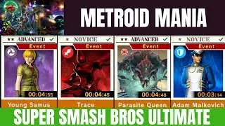 Super Smash Bros Ultimate Part 3 Sprirt Board Event Metroid Mania!