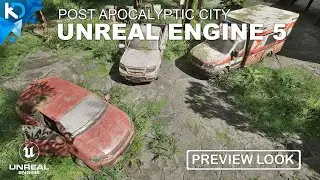 Post Apocalyptic City - Unreal Engine 5 - 21/4/2023