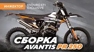 Сборка ИНЖЕКТОРА Avantis PR250 EFI Enduro Exclusive