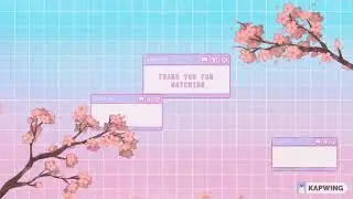 Sakura Cherry Blossom | Premium Animated Overlays Screen for Twitch Stream, Live Gaming