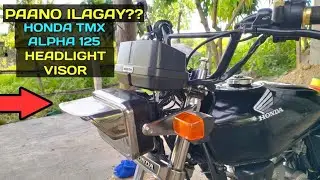 Tmx alpha headlight visor