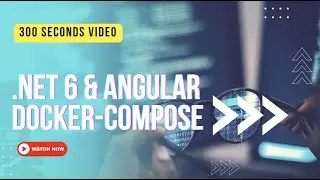 Docker compose for angular and .net 6 in 5 minutes