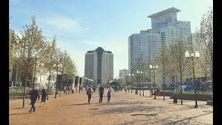 МОСКВА.ОТ МЕТРО СОКОЛЬНИКИ ДО ПАРКА СОКОЛЬНИКИ ПО НОВОМУ БУЛЬВАРУ. 24.09.2023г