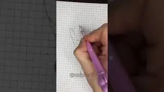 Как нарисовать Обито в сломанной маске по клеточкам, точкам