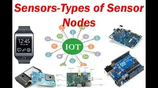 19 Internet of Things -- Sensors -Types of Sensor Nodes