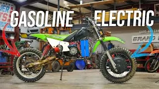 All Wheel Drive Hybrid Dirt Bike Build! (Pt. 1)