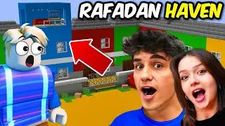 Minecraft'da RafadanHaven Yaptık! 🏠  Ahmet Can Dündar ve Feride Özdinç Geldi!