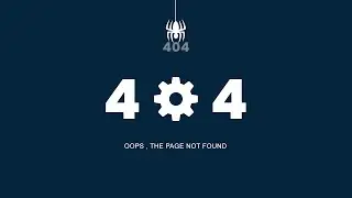 Animated 404 Error Page Using HTML & CSS | Create a custom 404 Page Not Found