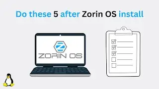 Top 5 after ZORIN OS install 