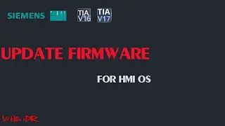 Update firmware HMI Siemens by ProSave
