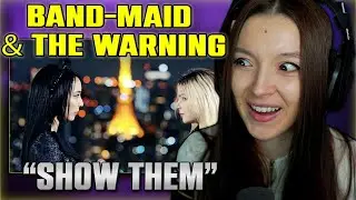 BAND-MAID with The Warning / SHOW THEM | FIRST TIME REACTION