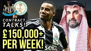 Newcastle Offer CLUB RECORD Contract! ISAK to become HIGHEST PAID PLAYER EVER!