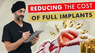 Reducing the cost of All on 4 - Full mouth of Dental Implants