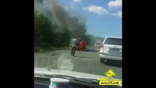 ДТП на трассе в Приморье