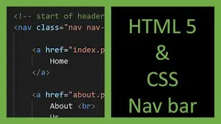 How to create/add a navigation bar to a 