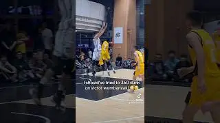 Victor wembanyaki stood no chance #basketball #nba