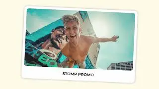 Stomp Photo Opener | Davinci Resolve Template