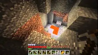 Maxi badar i lava och får ett utbrott (i Minecraft)!!