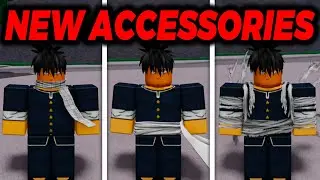 Suiryu New Accessories Showcase In Roblox The Strongest Battlegrounds