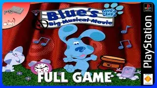 Blue's Clues: Blue's Big Musical Full Game Longplay (PS1)