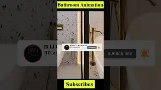 D5 render  Cinematic Bath Animation  Modeling in 3DMAX