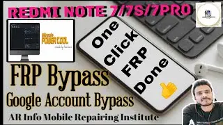 Redmi note 7/7s/7Pro Frp Bypass by Miracle power tool||Miracle power tool से FRP Bypass कैसे करें