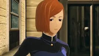 【MMD】Nobara kugisaki (girl fart animation)