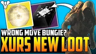Destiny 2 - WTF Bungie? / XUR'S Curse Of Osiris EXOTIC LOOT - Not What The Game Needs?