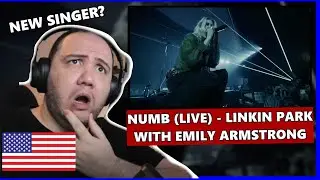 Numb - Linkin Park 2024 With New Singer Emily Armstrong (R.I.P Chester Bennington) - T PAUL REACTS