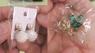 СЕРЬГИ и ЧАСЫ для ДЕВУШКИ ► Посылка из Китая / AliExpress