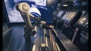 TM Robot работает барменом