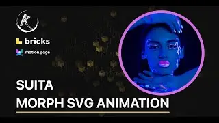 Suita Morph SVG Animation - Bricks Builder and Motion.page (GSAP)