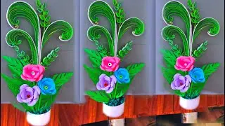 diy crafts with paper 😳 home decoration ideas | beautiful paper flower