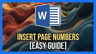 How To Insert Page Number in Word from Specific Page - Full Guide!