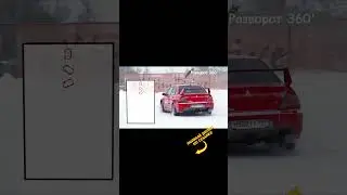 Вращение автомобиля на 360°
