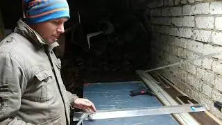 Резка оргстекла (акрила) с помощью штангенциркуля