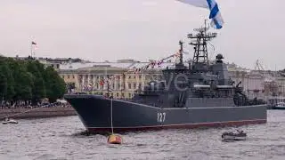 Ship of the Russian Navy | Stock Footage - Envato elements